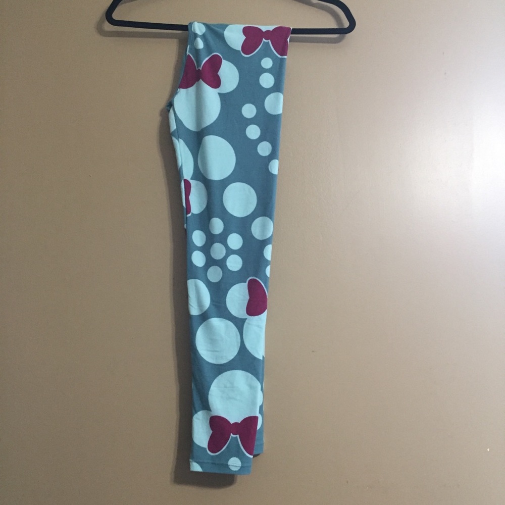 💟3/$10 Lularoe os Minnie Mouse legging
